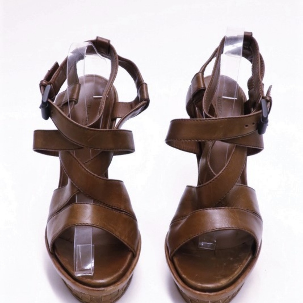 Bottega Veneta Intrecciato Wedge Sandal - Picture 5 of 8